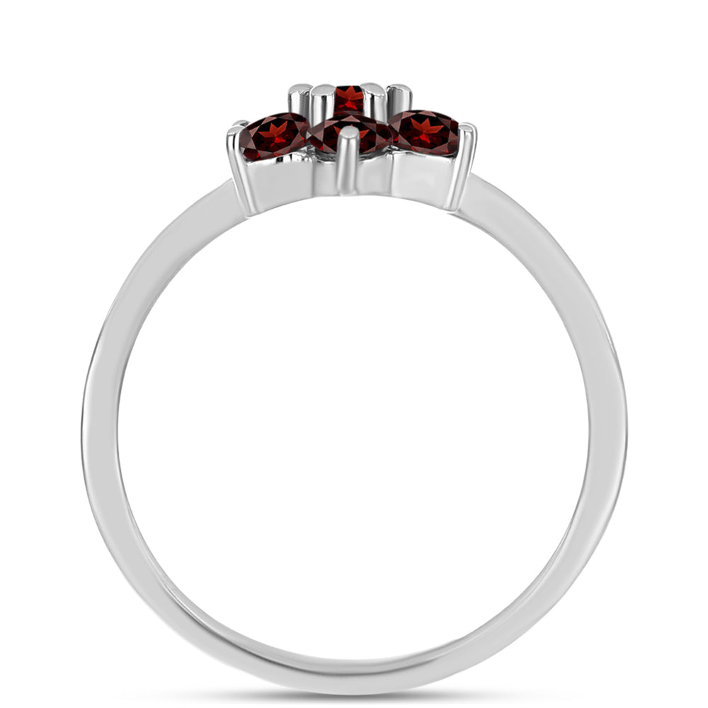 Ezüst Gyűrű Barton Gránáttal