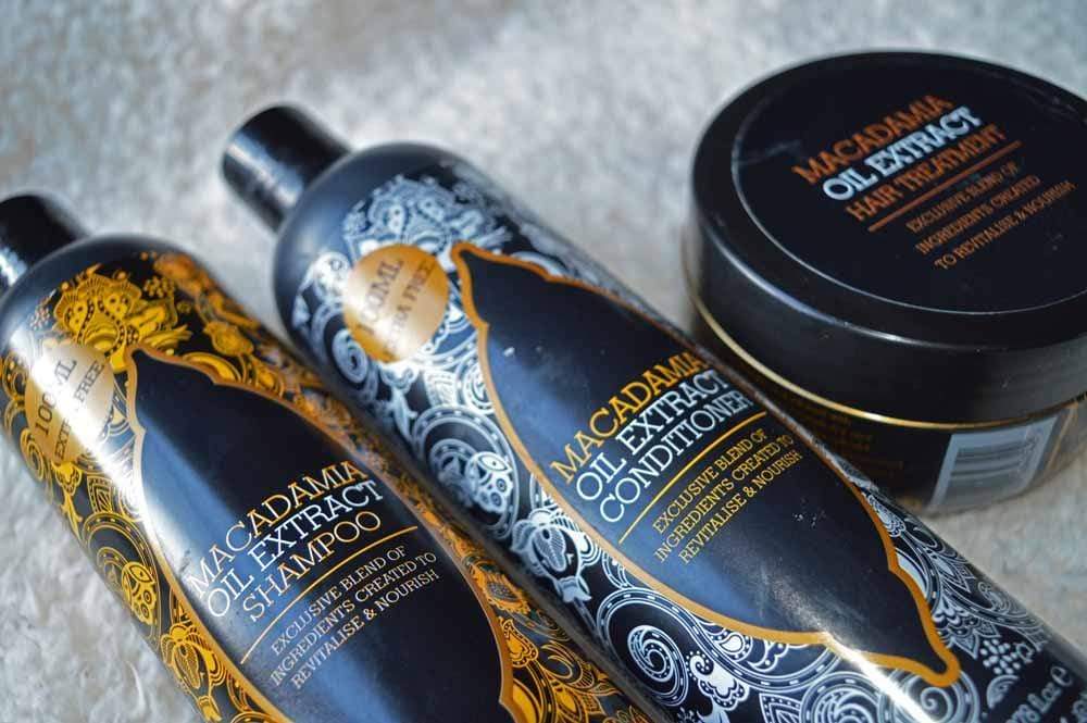 Tápláló Sampon Makadámia Dió Kivonattal, 400 ml