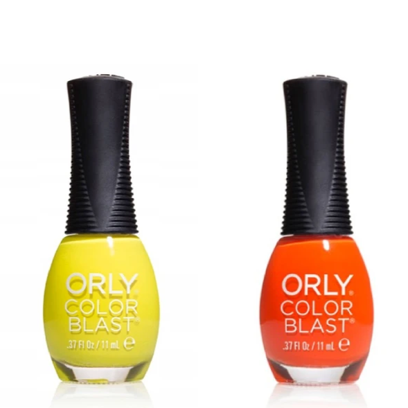 Sárga és Vörös Orly Color Blast körömlakk - 1+1 AJÁNDÉK - 2 x 11 ml