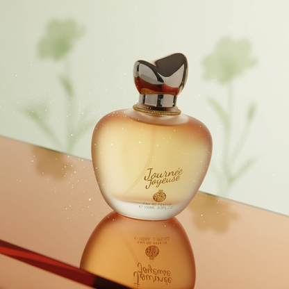 100 ml eau de perfume Journée Joyeuse gyümölcsös, virágos illat nőknek