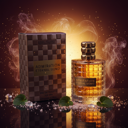 EDT 100 ml "Linn Young - Admiration Eternal Uomo" – fás-fűszeres illat