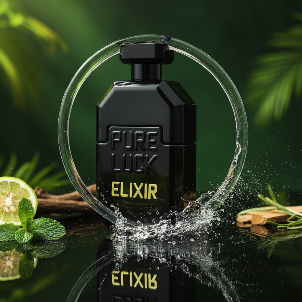 EDT 100 ml "Linn Young - Pure Luck Elixir" – fás-aromás illat
