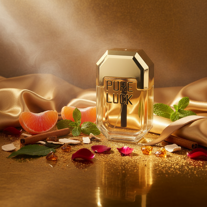 EDT 100 ml "Linn Young - Pure Luck" – fás-fűszeres illat