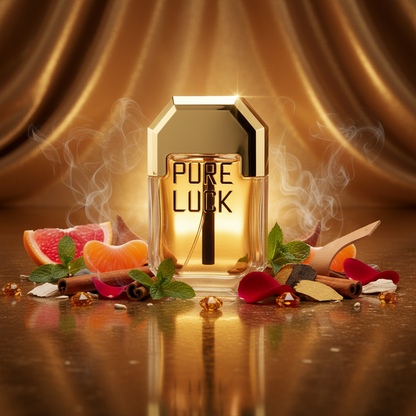 EDT 100 ml "Linn Young - Pure Luck" – fás-fűszeres illat