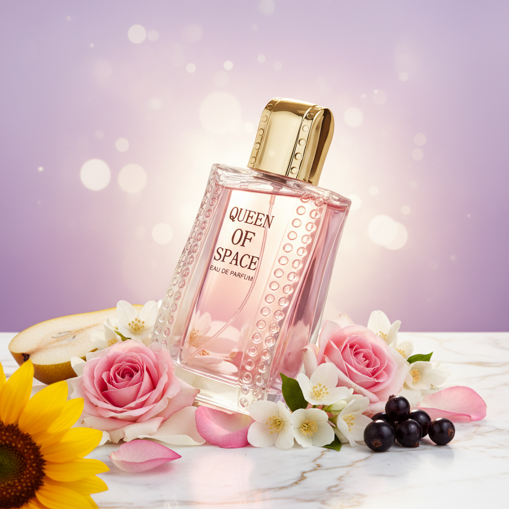 EDP 100ml "Queen of Space" – gyümölcsös-virágos illat