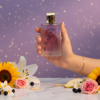 EDP 100ml "Queen of Space" – gyümölcsös-virágos illat