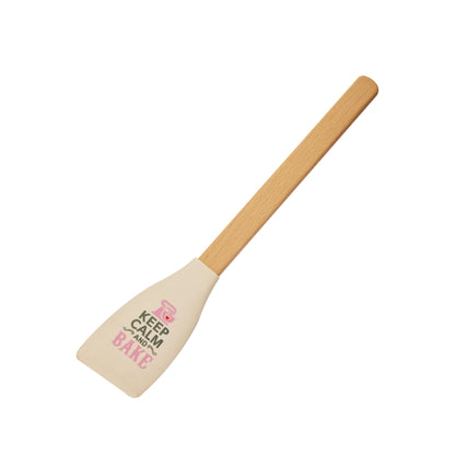 "Keep Calm and Bake" spatula fa nyéllel