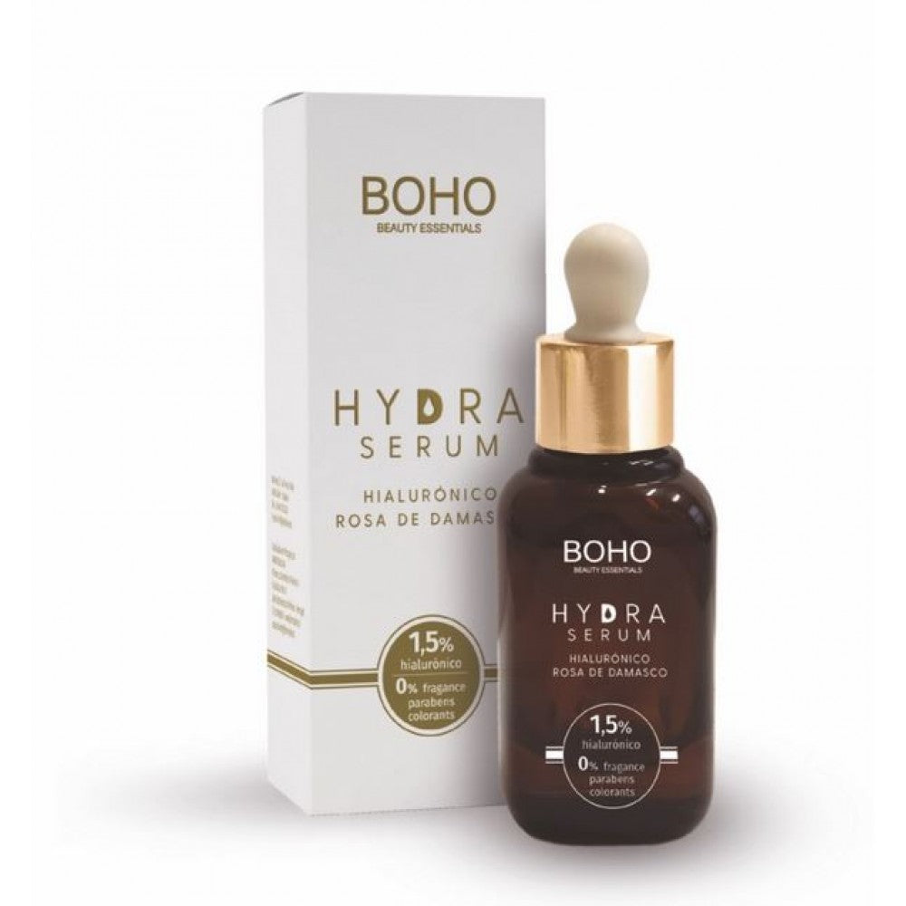 BOHO HydraSerum Arcszérum 4 különböző méretű hyaluronsav molekulával, 30ml