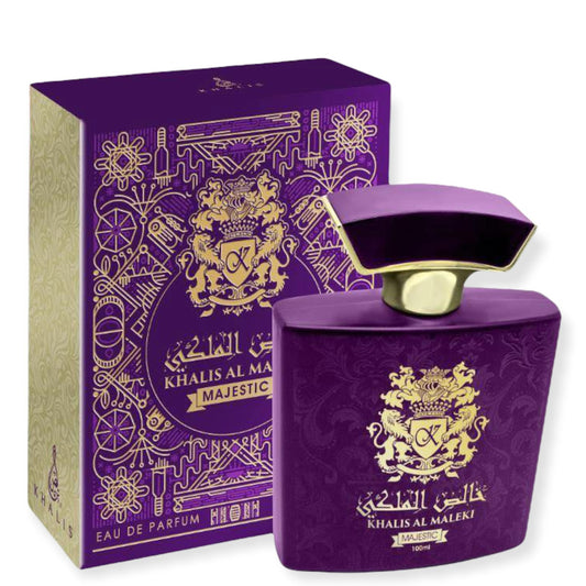 100 ml Eau de Perfume Khalis Maleki Majestic Virágos Borostyán Illat Nőknek