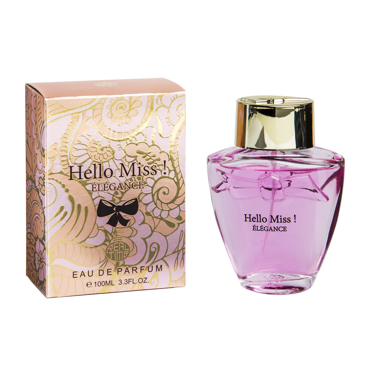 100 ml Eau de Parfum "Hello Miss! Elégance" Virágos - Gyümölcsös Illat Nőknek